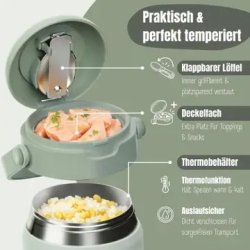 Bearfoot Termobeholder - Rustfri st�l - 500 ml - Salvie Koala 