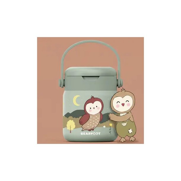 Bearfoot Termobeholder - Rustfri st�l - 500 ml - Salvie Ugle 
