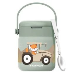 Bearfoot Termobeholder - Rustfri st�l - 500 ml - Salvie Traktor 