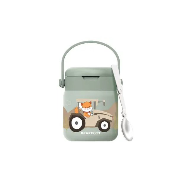Bearfoot Termobeholder - Rustfri st�l - 500 ml - Salvie Traktor 