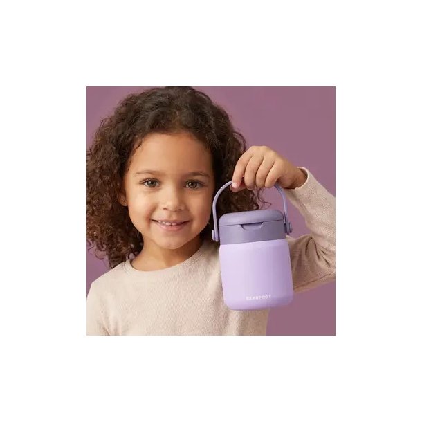 Bearfoot Termobeholder - Rustfri st�l - 500 ml - Lyser�d 
