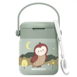 Bearfoot Termobeholder - Rustfri st�l - 500 ml - Salvie Ugle 