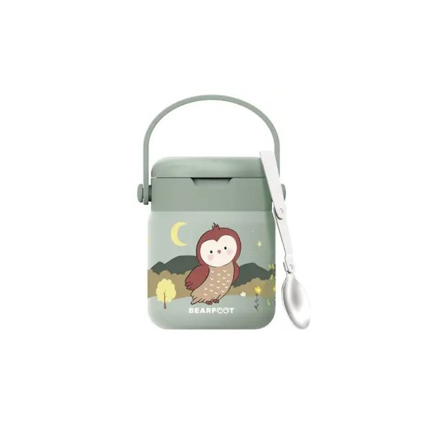 Bearfoot Termobeholder - Rustfri st�l - 500 ml - Salvie Ugle 