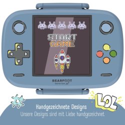 Bearfoot madkasse med bestik - Gamer 