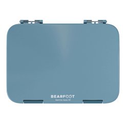 Bearfoot Madkasse med rum - Bl� 