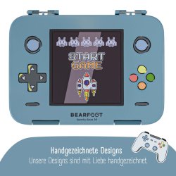 Bearfoot Madkasse med rum - Bl Gamer 