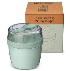 Carl Oscar - N'ice Cup Str. L Snackbox m. k�leskive - Gr�n