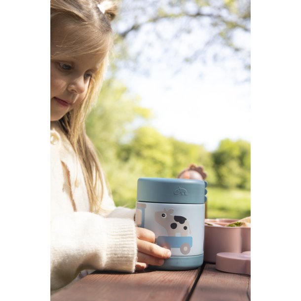 Done By Deer - Termo madbeholder Tiny farm Bl 300 ml