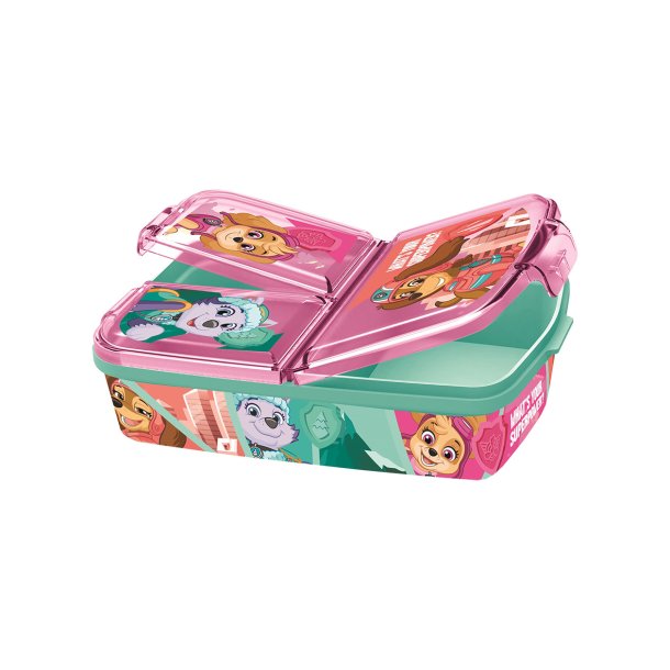 Paw Patrol Madkasse 3 rum - Girls 