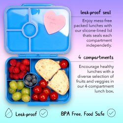  Fringoo - Madkasse med rum - Gamer - Bl 