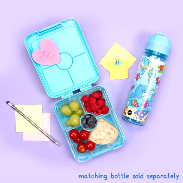 Fringoo - Madkasse med rum - Havets dyr - Bl 