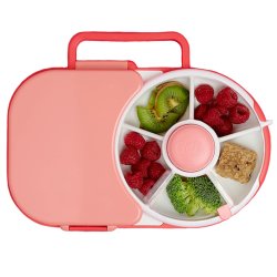Gbe madkasse med snack spinner - Vandmelon Pink 