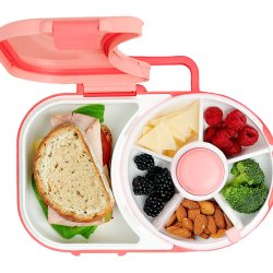 Gbe madkasse med snack spinner - Vandmelon Pink 