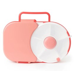 Gbe madkasse med snack spinner - Vandmelon Pink 