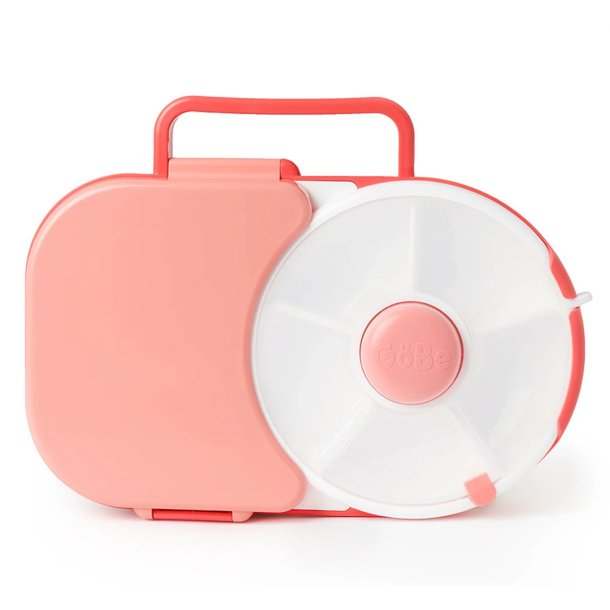 Gbe madkasse med snack spinner - Vandmelon Pink 