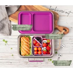 LEKKABOX Duo - St�lmadkasse - 2 Rum - Berry