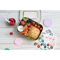 LEKKABOX Safe st�lmadkasse m. 3 rum - 1000 ml