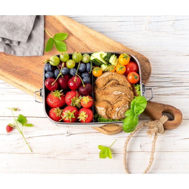 LEKKABOX Safe stlmadkasse inkl. divider - 1000 ml