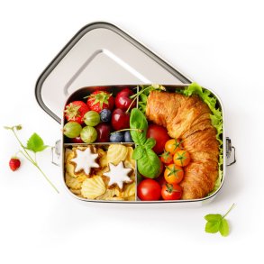 LEKKABOX Safe st�lmadkasse m. 3 rum - 1000 ml