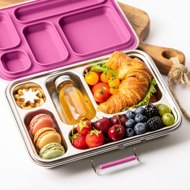 LEKKABOX Grande Stlmadkasse - 5 Rum - Berry