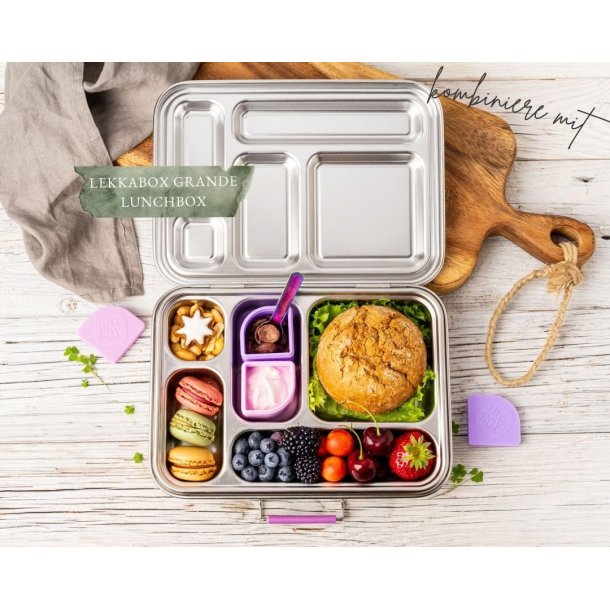 LEKKABOX Grande Stlmadkasse - 5 Rum - Berry