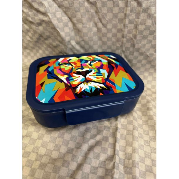 Lunch Buddies Madkasse - Lion madkasse med skillerum