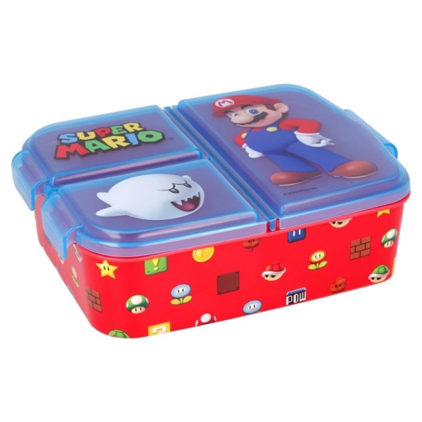 Super Mario Madkasse med 3 rum 