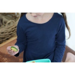 Melii Bento madkasse - 800 ml - Bl og Lime 