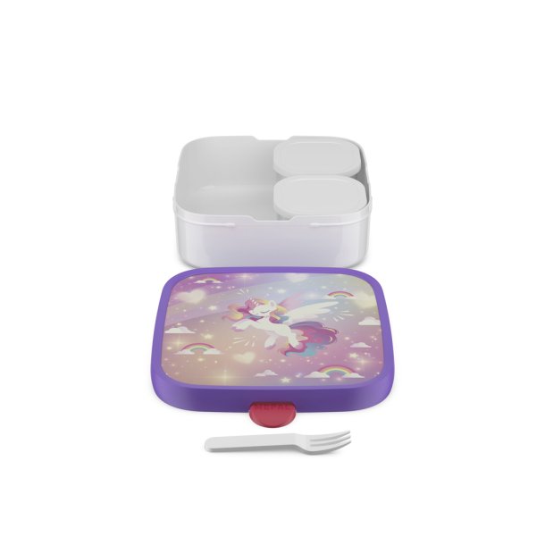 Mepal Campus L Madkasse  - Unicorn Glow