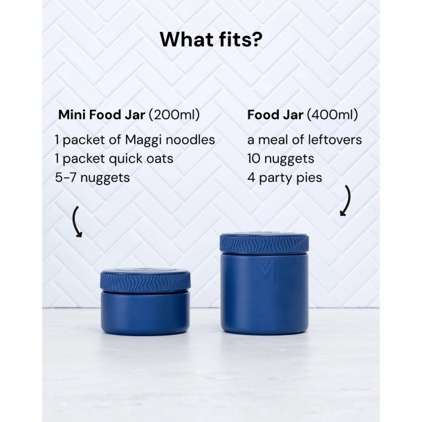 Montii Mini Food Jar - Lila - 200 ml