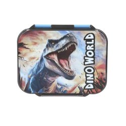 Dino World Madkasse med 3 rum 