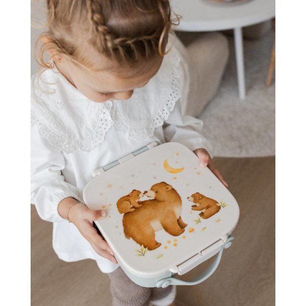 Petit Monkey Madkasse med rum - Bj�rn