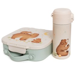 Petit Monkey Madkasse med rum - Bj�rn