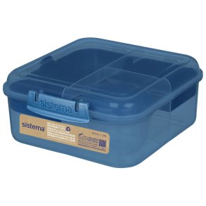 Sistema - Bento Cube Lunch 1,25l. - Mountain Blue
