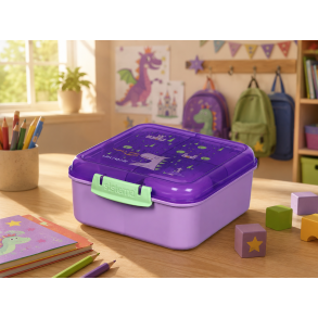 Sistema - Bento Cube Lunch 1,25l. - Dragon � Fairy Dust