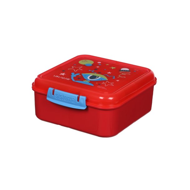 Sistema - Bento Cube Lunch 1,25l. - One Eyed Alien � Watermelon
