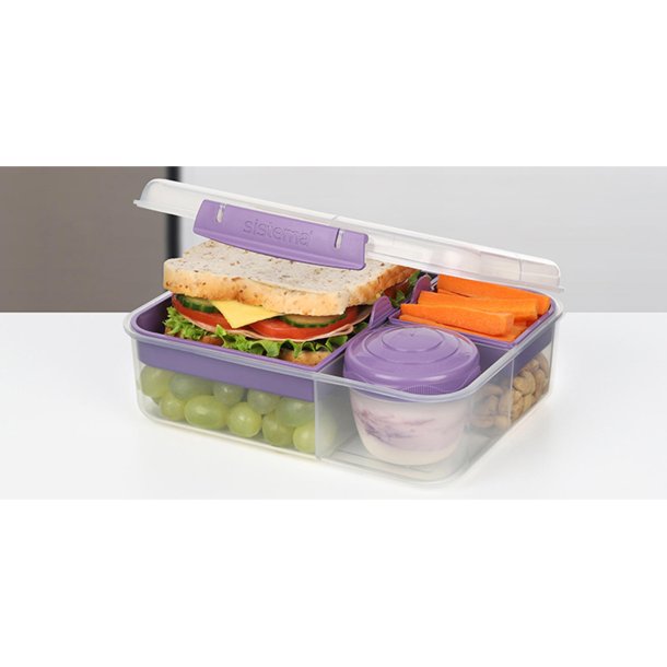 Sistema - Bento Lunch 1,65l. - Misty Purple 