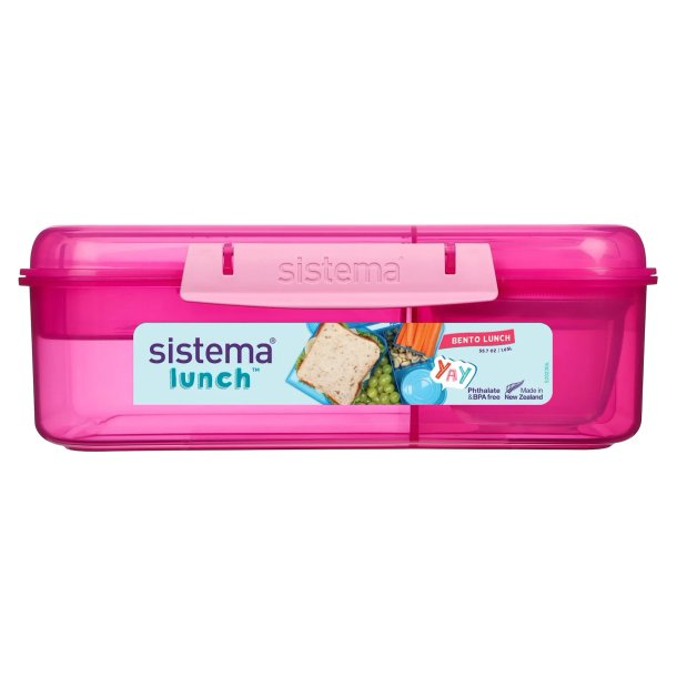 Sistema - Bento Lunch 1,65l. - Pink