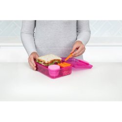 Sistema - Bento Lunch 1,65l. - Pink