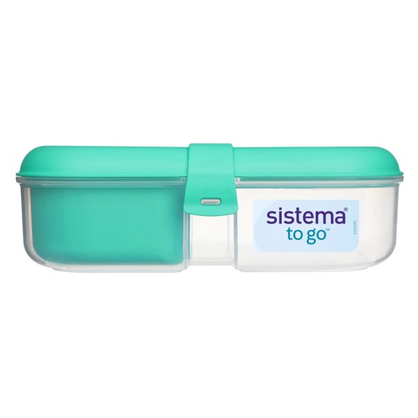 Sistema - 1,1L Ribbon Lunch To Go - Minty Teal