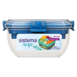 Sistema - Salad To Go - 1,1 L - Ocean Blue