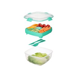 Sistema - Salad To Go - 1,1 L - Minty Teal