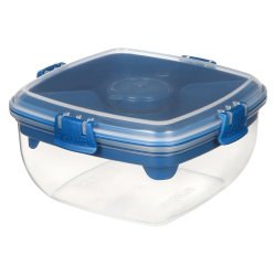 Sistema - Salad To Go - 1,1 L - Ocean Blue