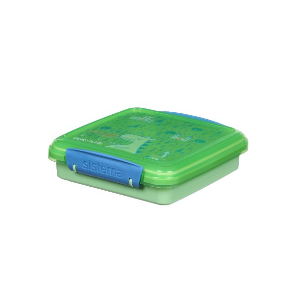 Sistema - Sandwich Box 450 ml Kids - Dragon � Cucumber