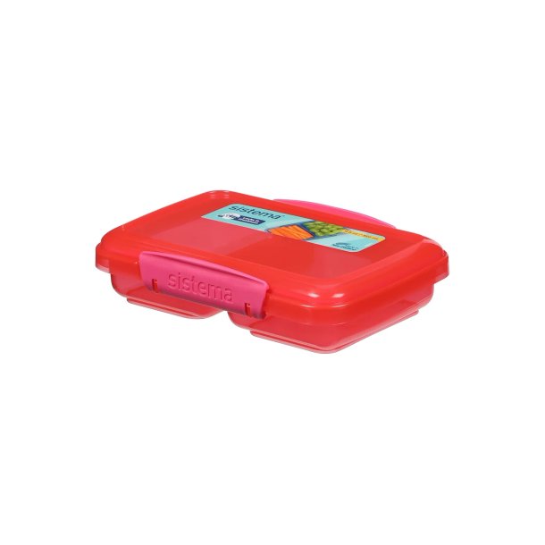 Sistema - Small Split Lunch - 350 ml - Pink 