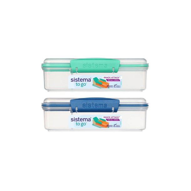 Sistema - Snack Attack - Minty Teal