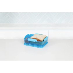 Sistema - Snack Attack Duo 975 ml - Blue