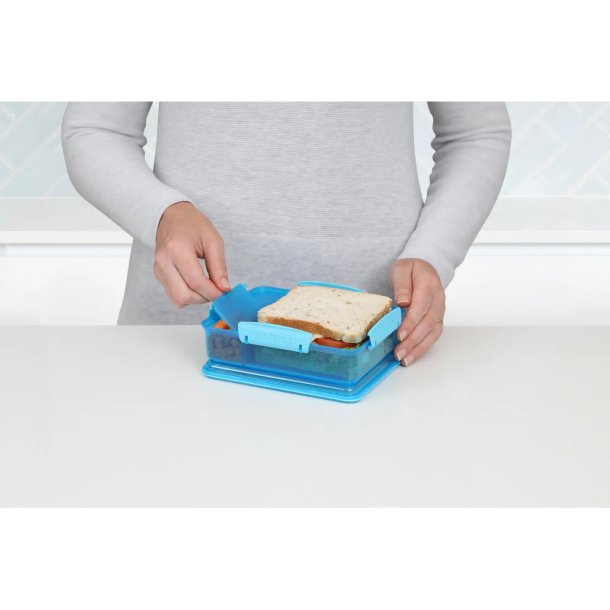 Sistema - Snack Attack Duo 975 ml - Blue