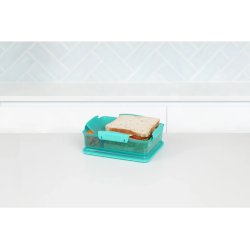 Sistema - Snack Attack Duo 975 ml - Teal