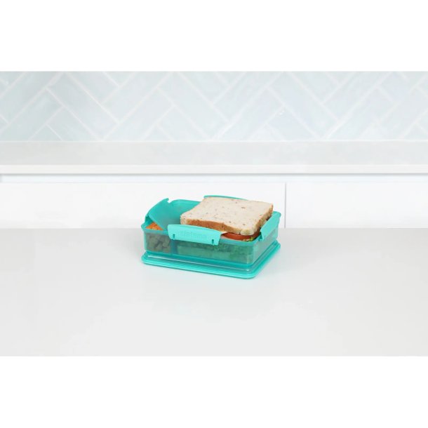 Sistema - Snack Attack Duo 975 ml - Teal